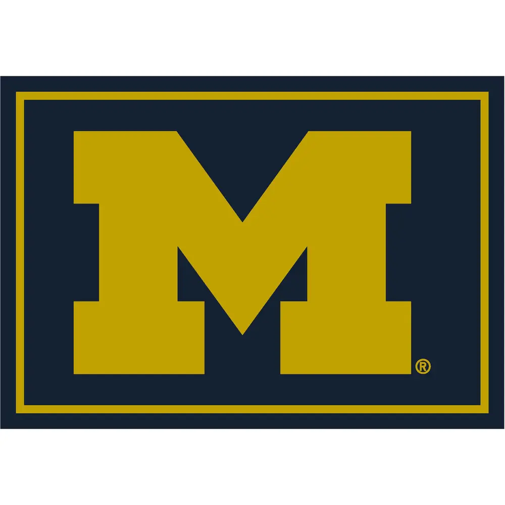 University Of Michigan 8x11 Spirit Rug