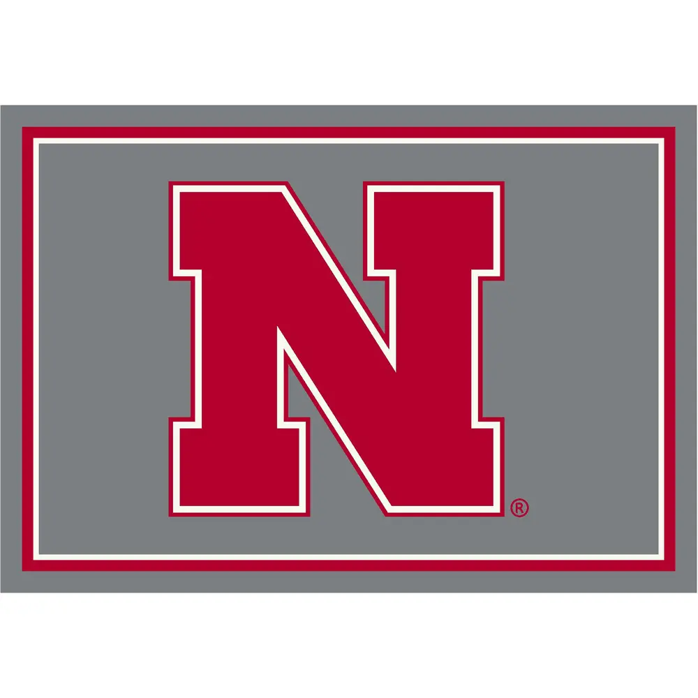 University Of Nebraska 8x11 Spirit Rug