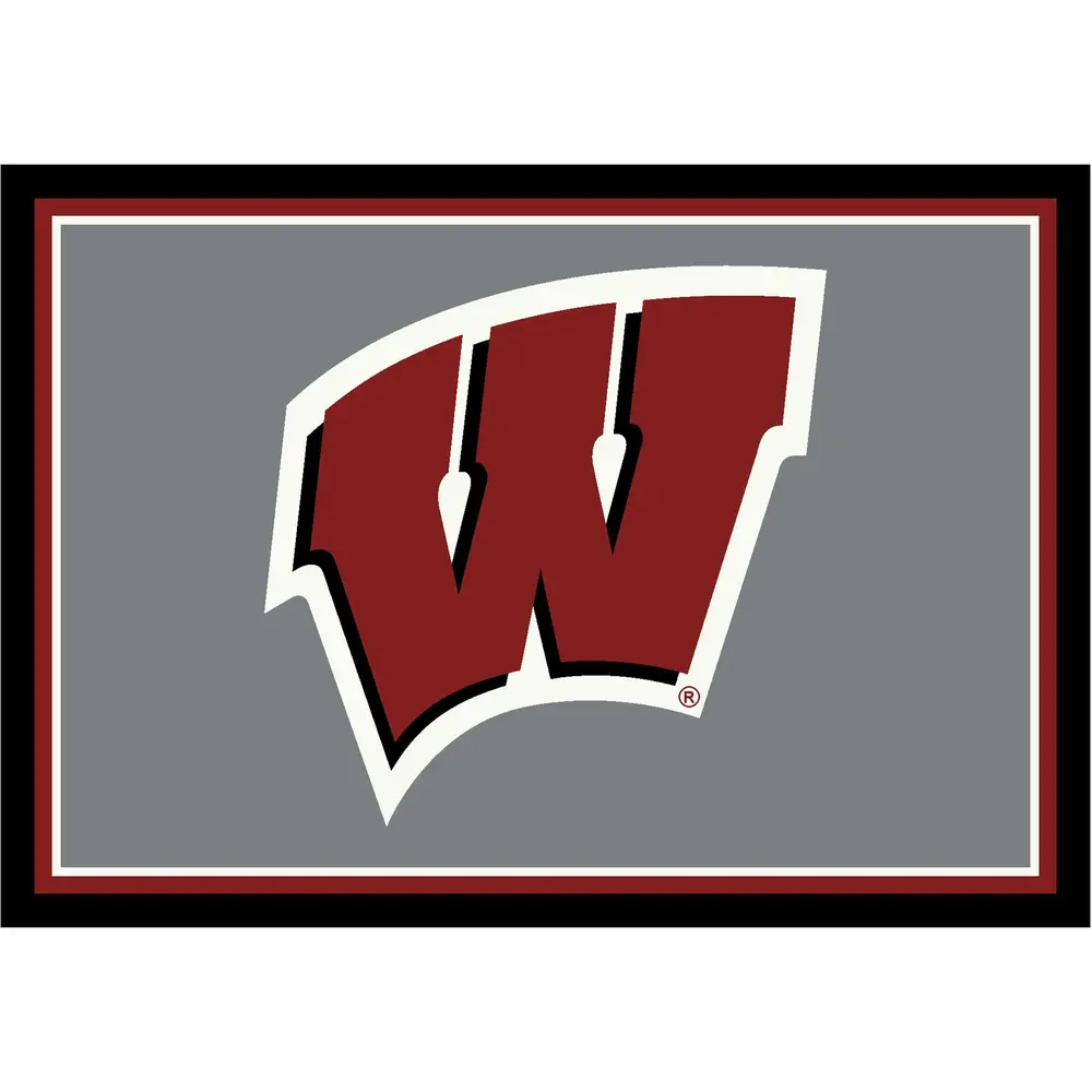 University Of Wisconsin 8x11 Spirit Rug
