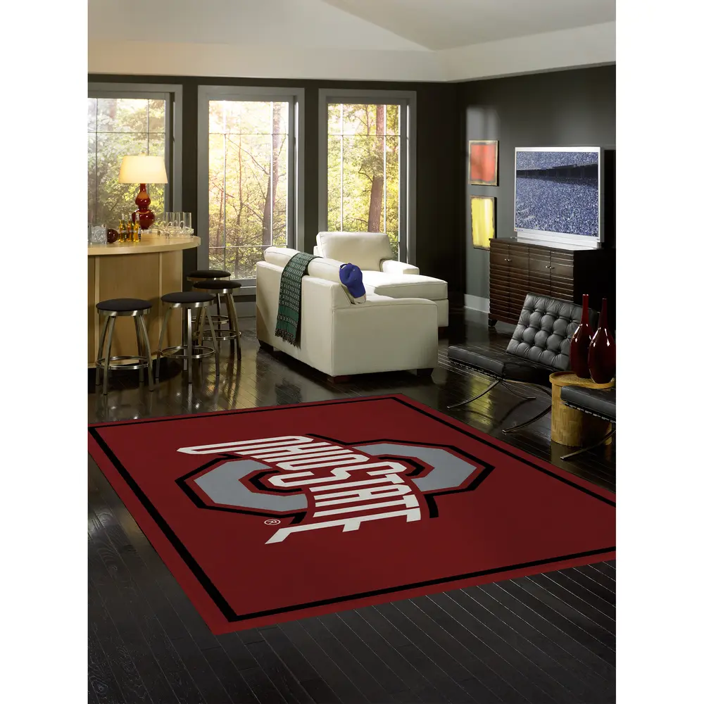 Ohio State 8x11 Spirit Rug