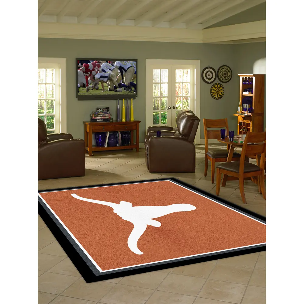 University of Texas  8x11 Spirit Rug