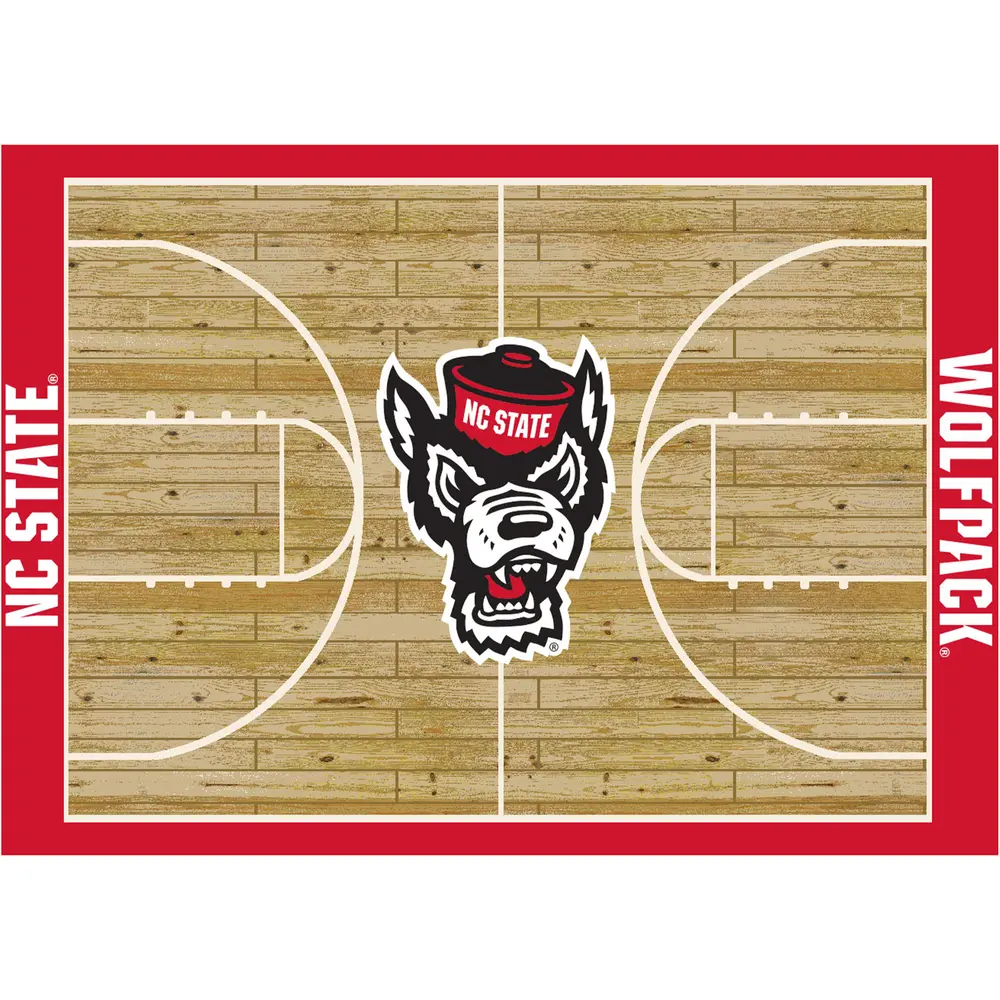 North Carolina State  4x6 Courtside Rug