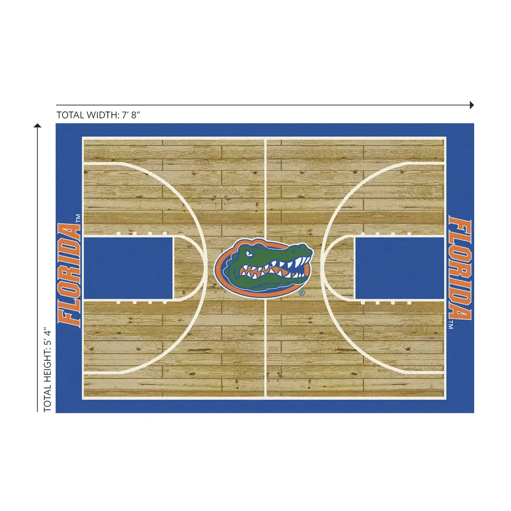University Of Florida 6x8 Courtside Rug