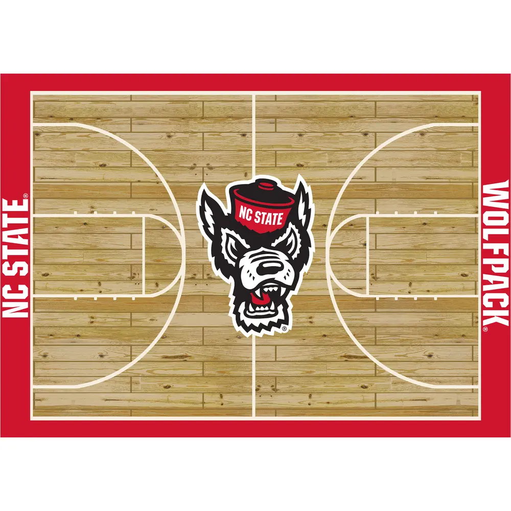 North Carolina State  8x11 Courtside Rug