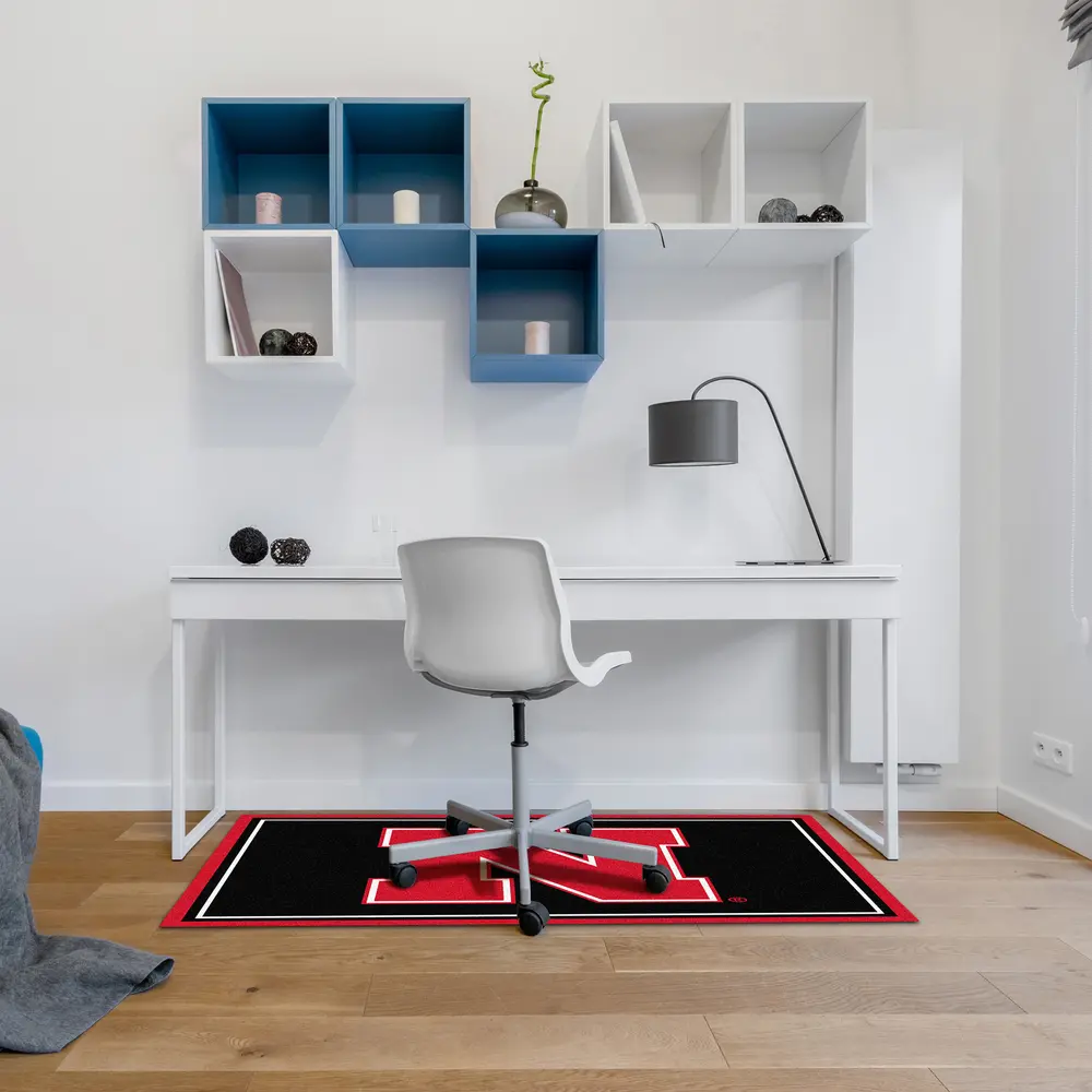 University Of Nebraska 3x4  Area  Rug