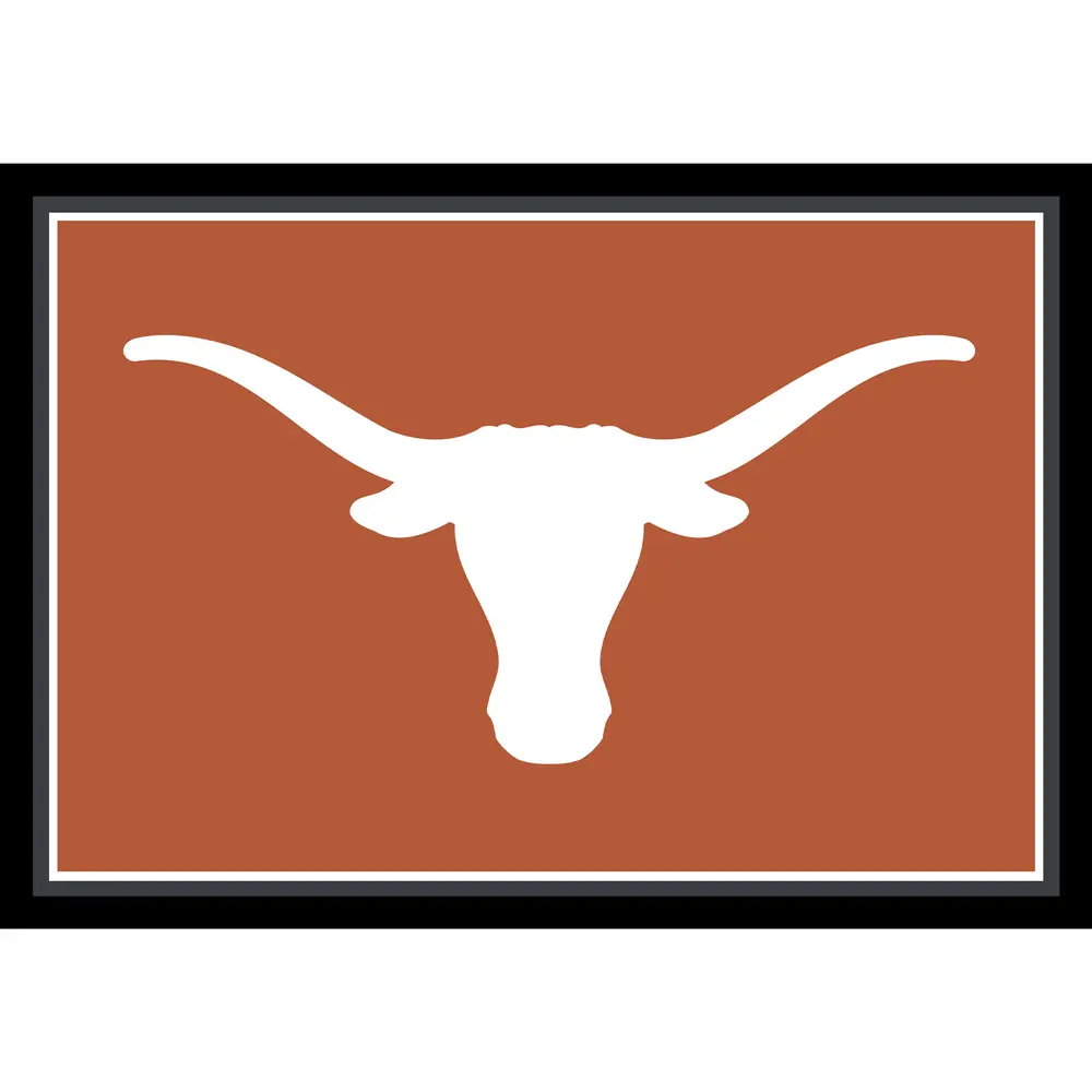 University  of Texas 3x4  Area  Rug
