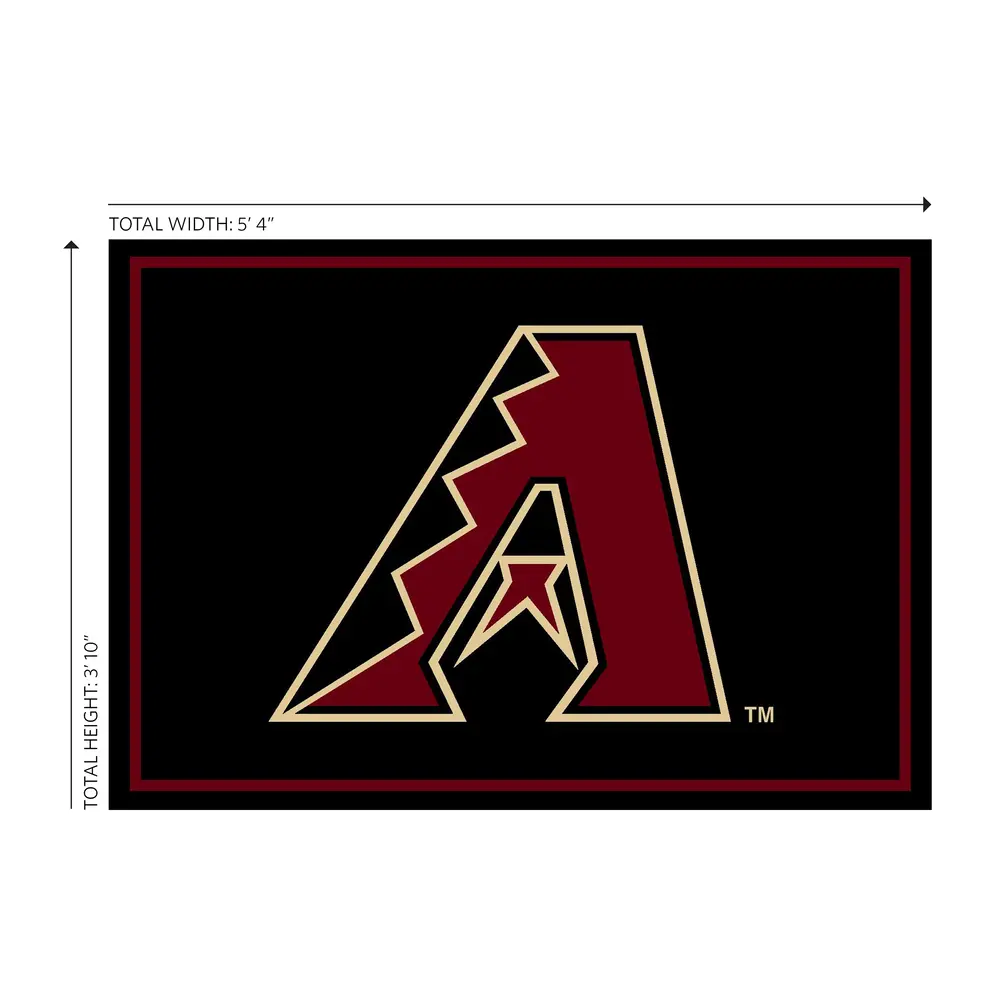 Arizona Diamondbacks 4X6 Spirit Rug