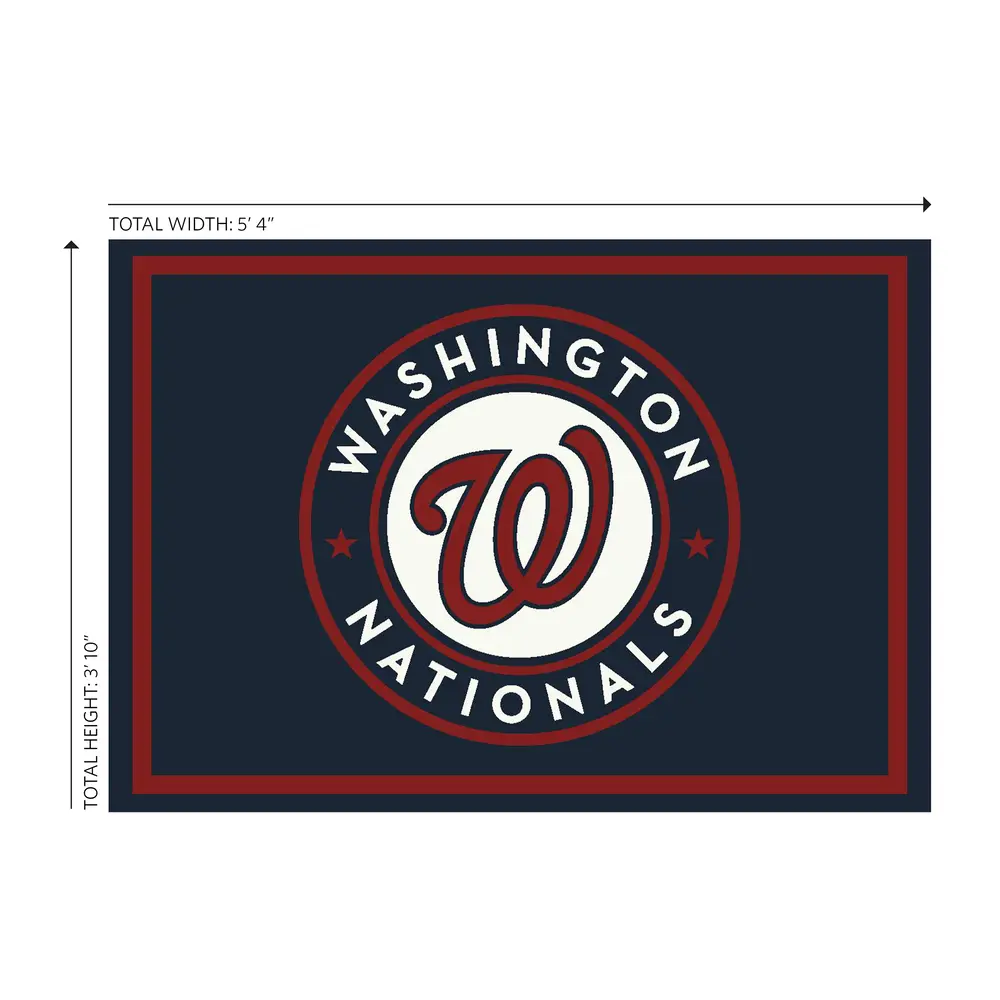 Washington Nationals 4X6 Spirit Rug