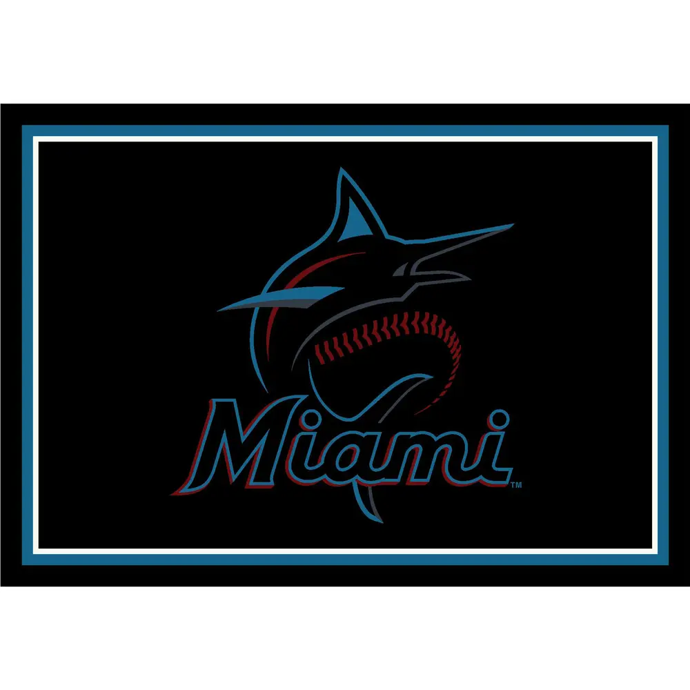 Miami Marlins 6x8 Spirit Rug