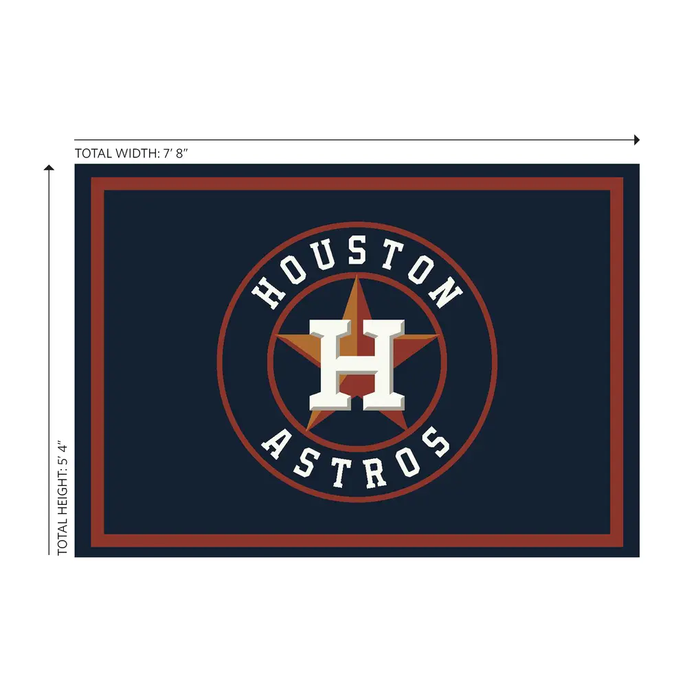 Houston Astros 6x8 Spirit Rug