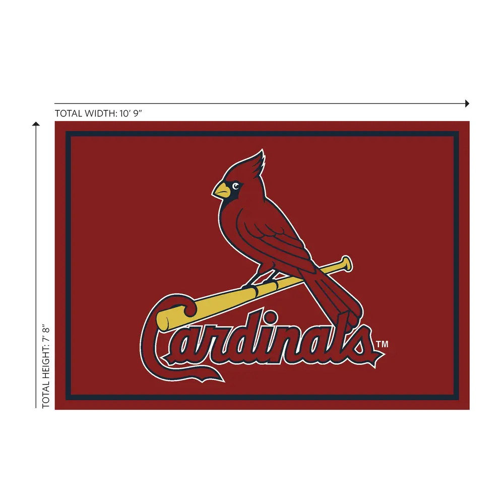 St. Louis Cardinals  8x11 Spirit Rug