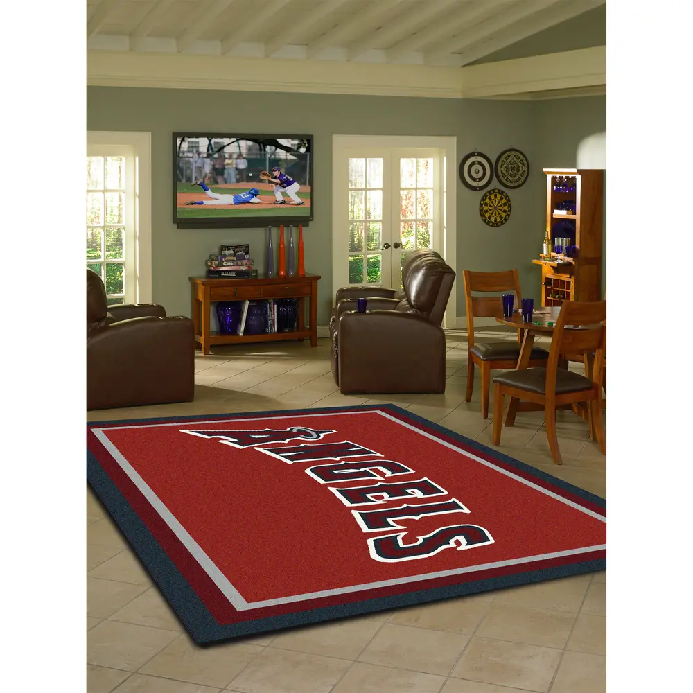 Anaheim Angels  8x11 Spirit Rug