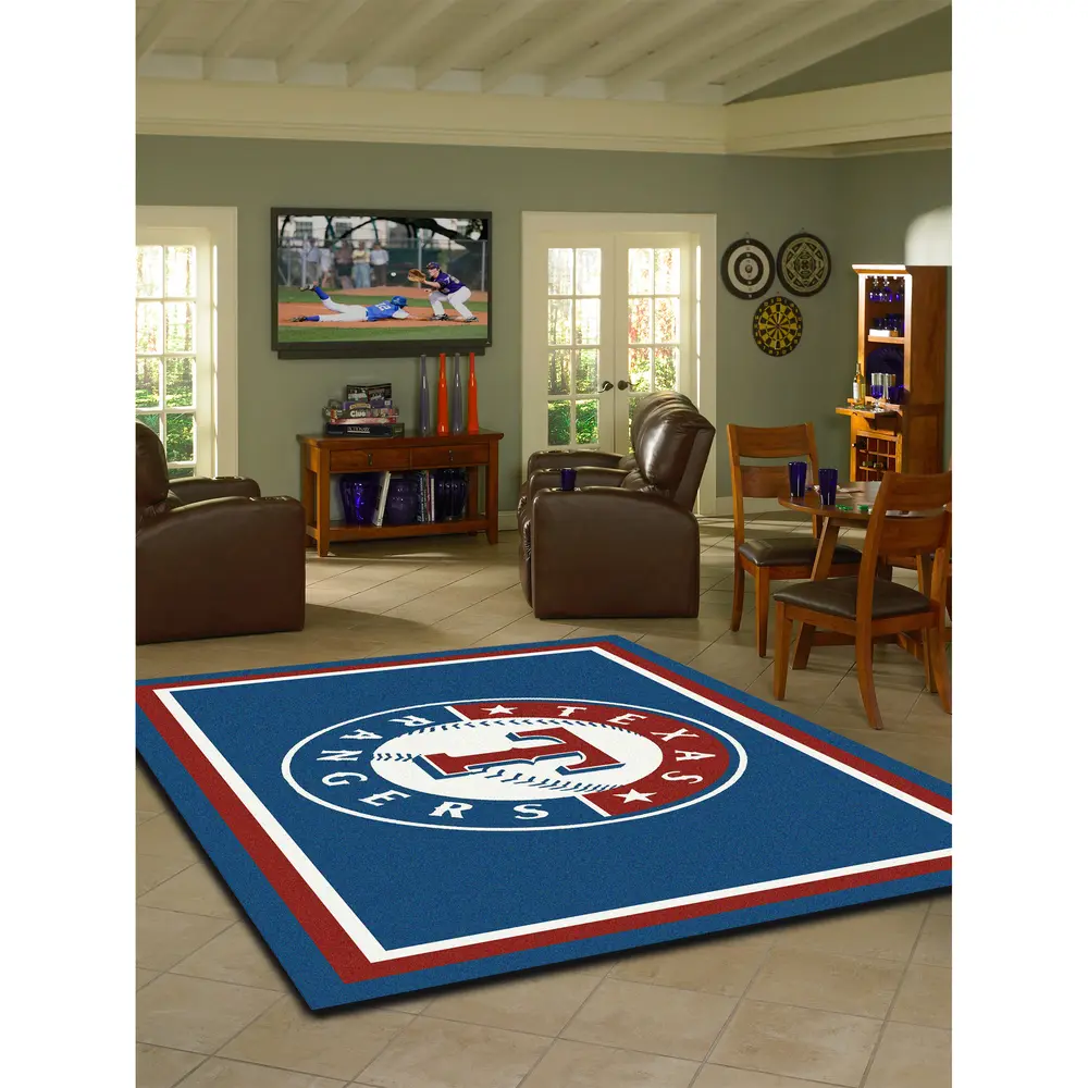 Texas Rangers  8x11 Spirit Rug