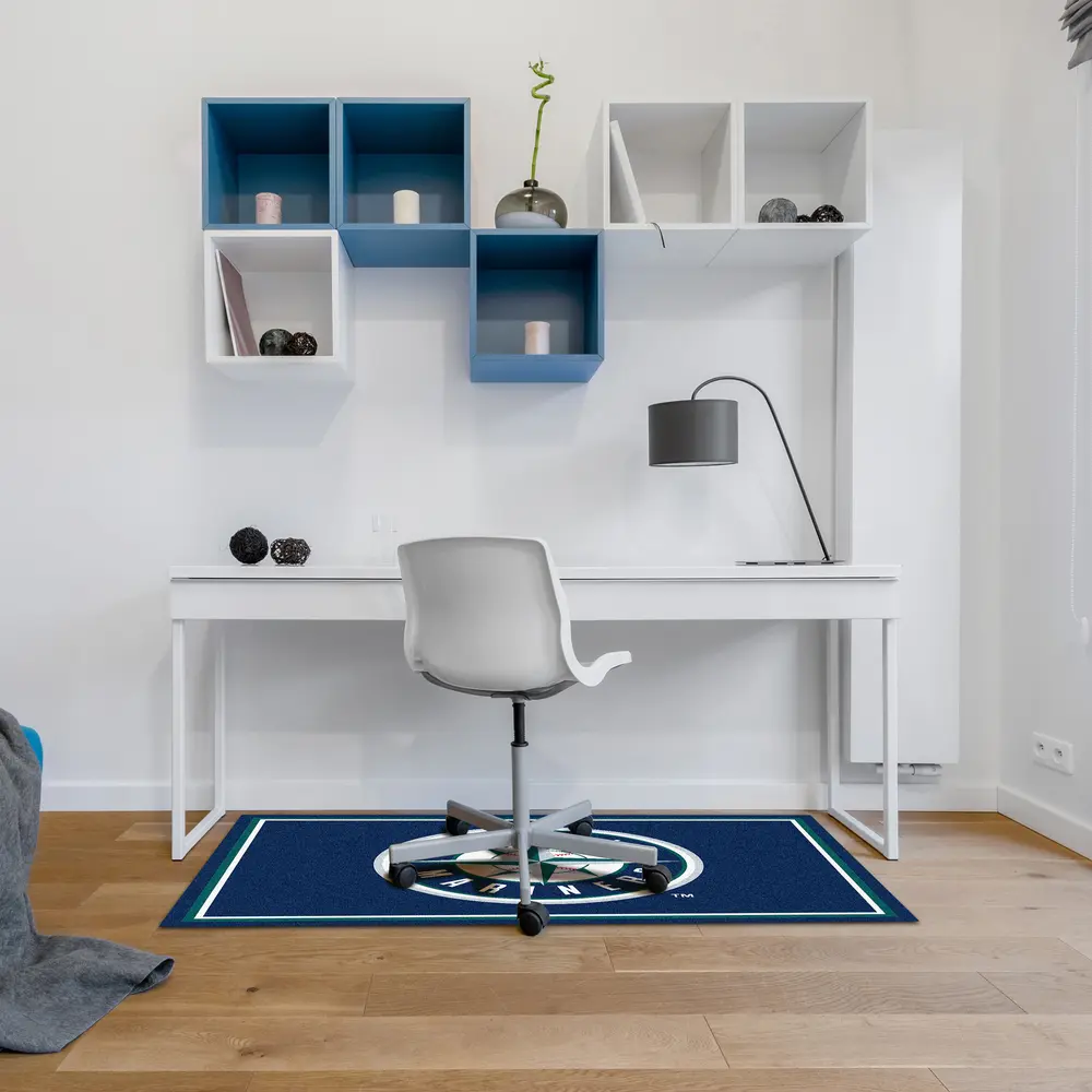 Seattle Mariners 3x4  Area  Rug