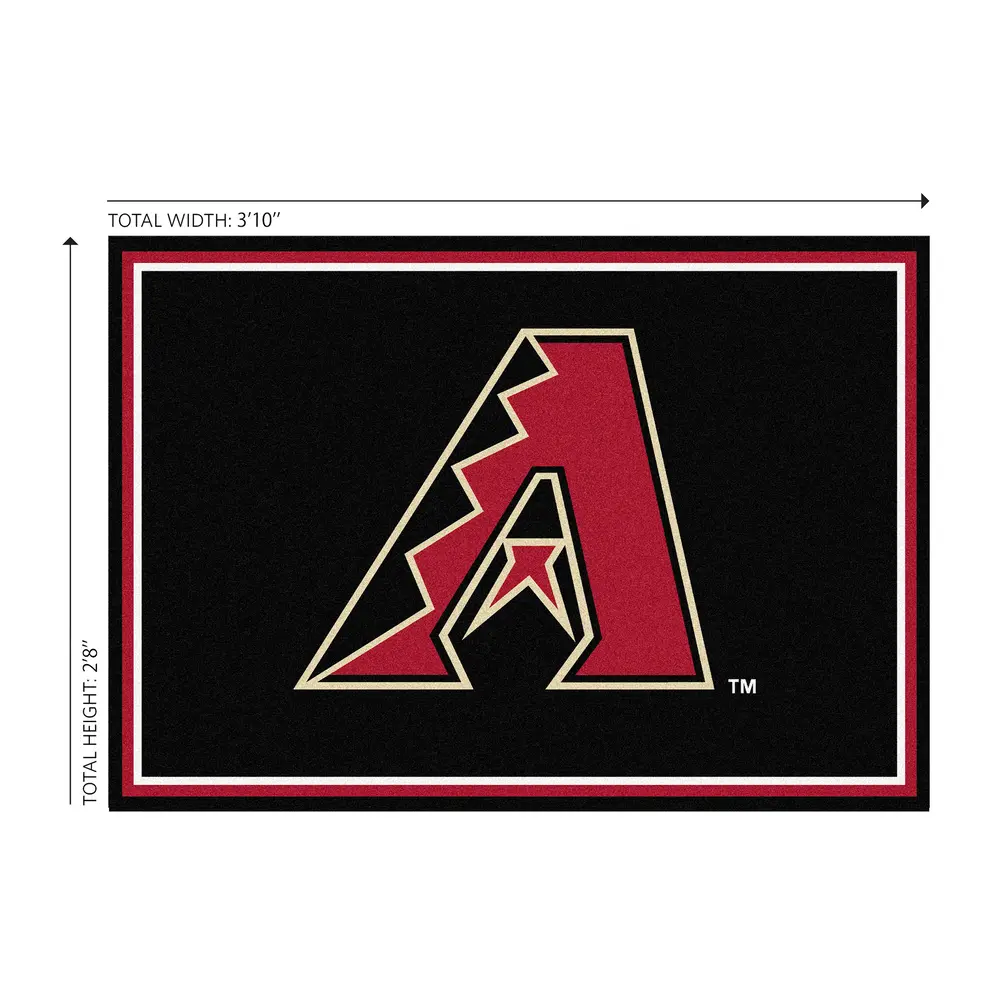 Arizona Diamondbacks 3x4  Area  Rug