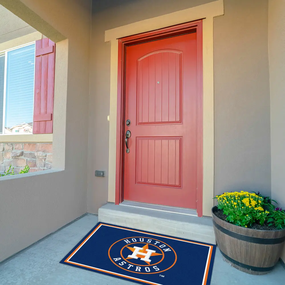Houston Astros  3x4  Area  Rug