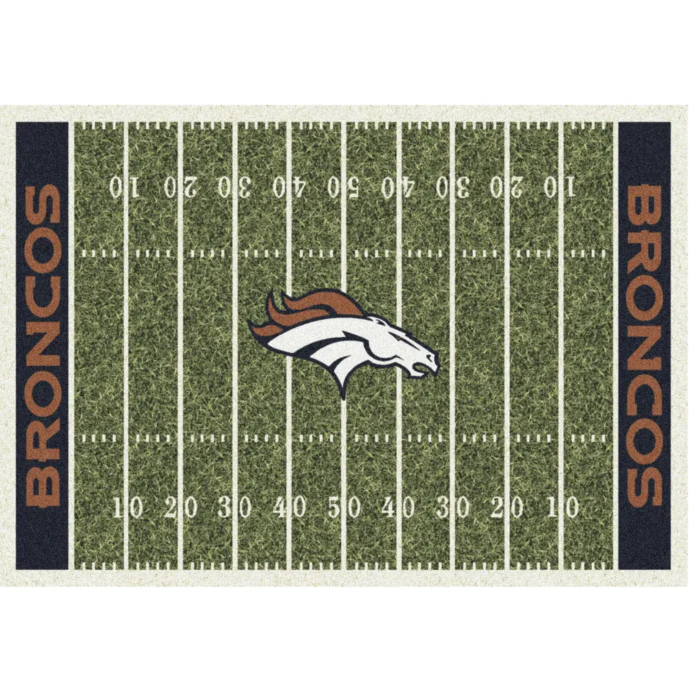 Denver Broncos 4x6 Homefield Rug