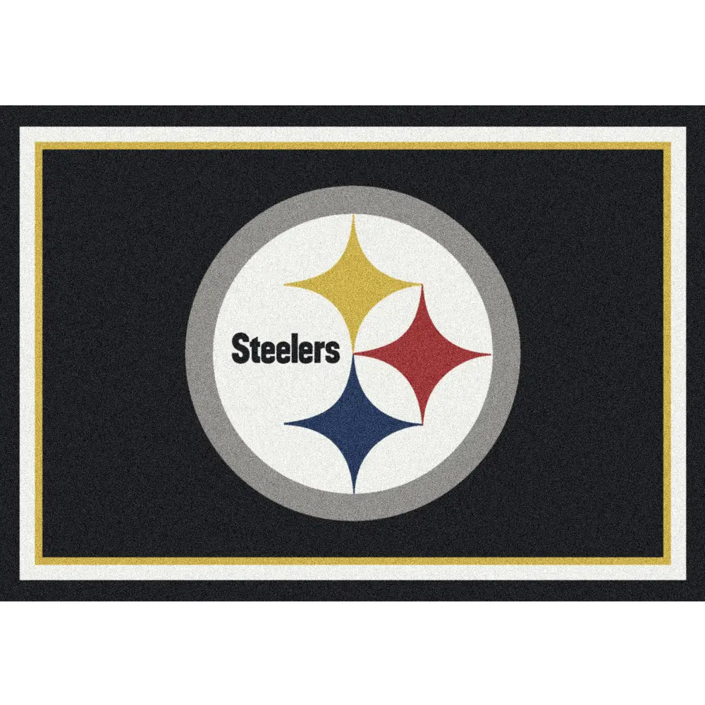 Pittsburgh Steelers 4x6 Spirit Rug