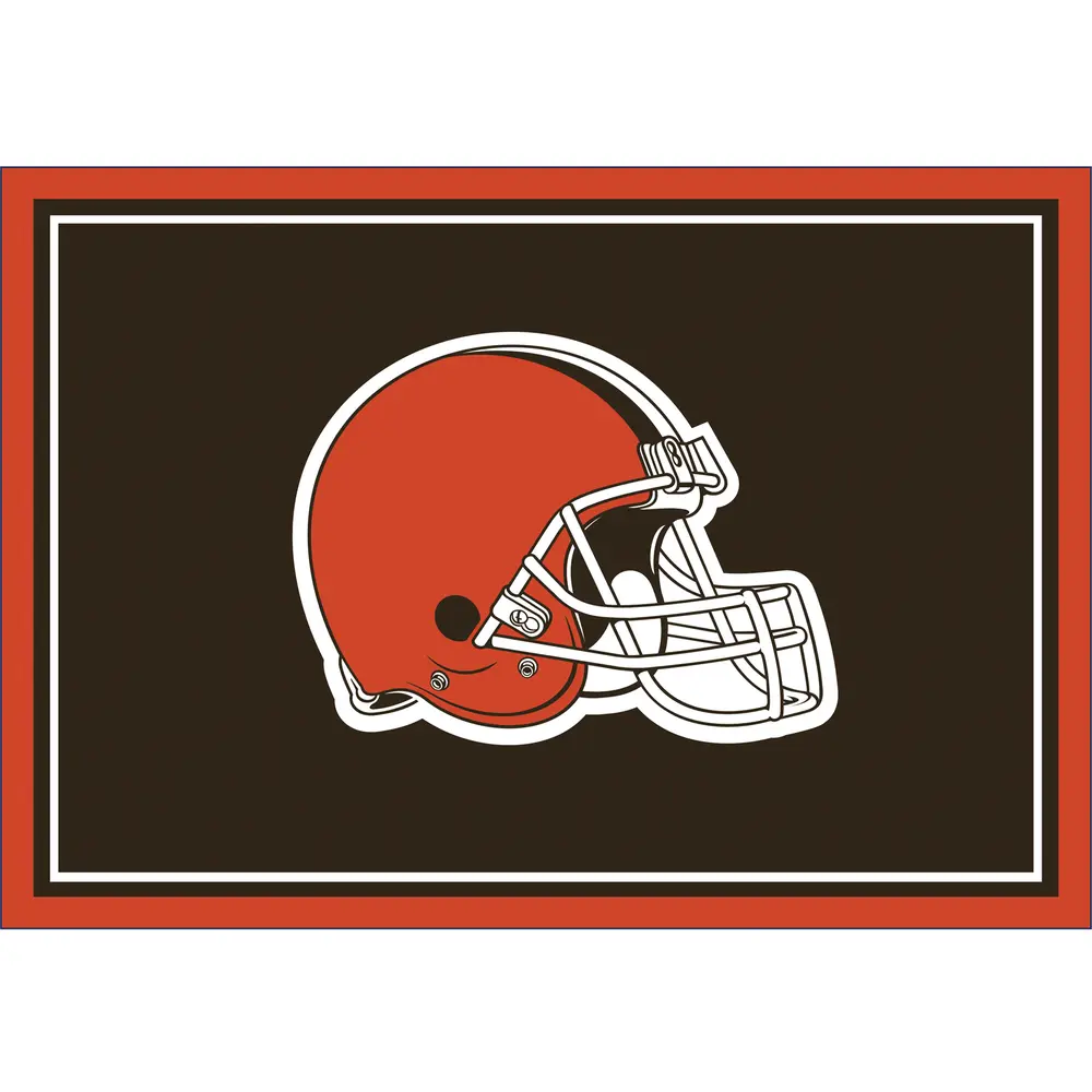 Cleveland Browns 4x6 Spirit Rug