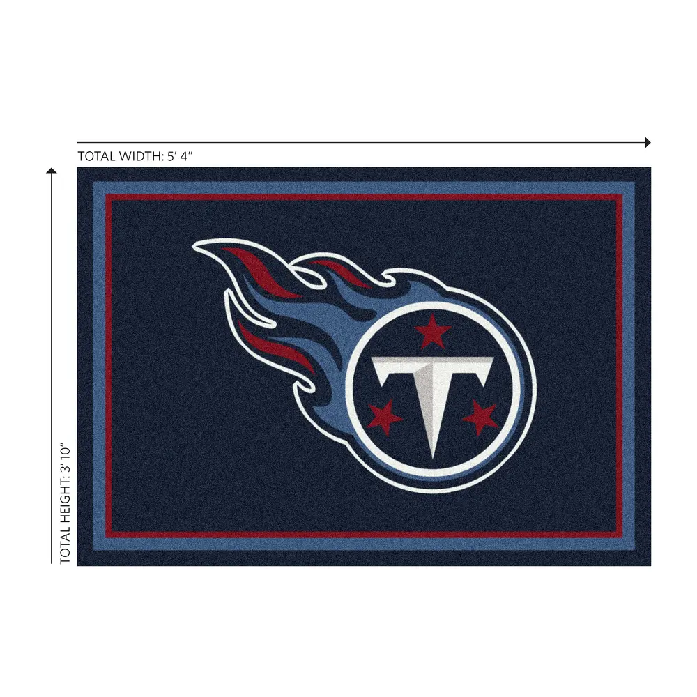 Tennessee Titans 4x6 Spirit Rug