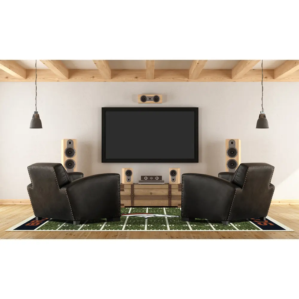 Denver Broncos 6x8 Homefield Rug