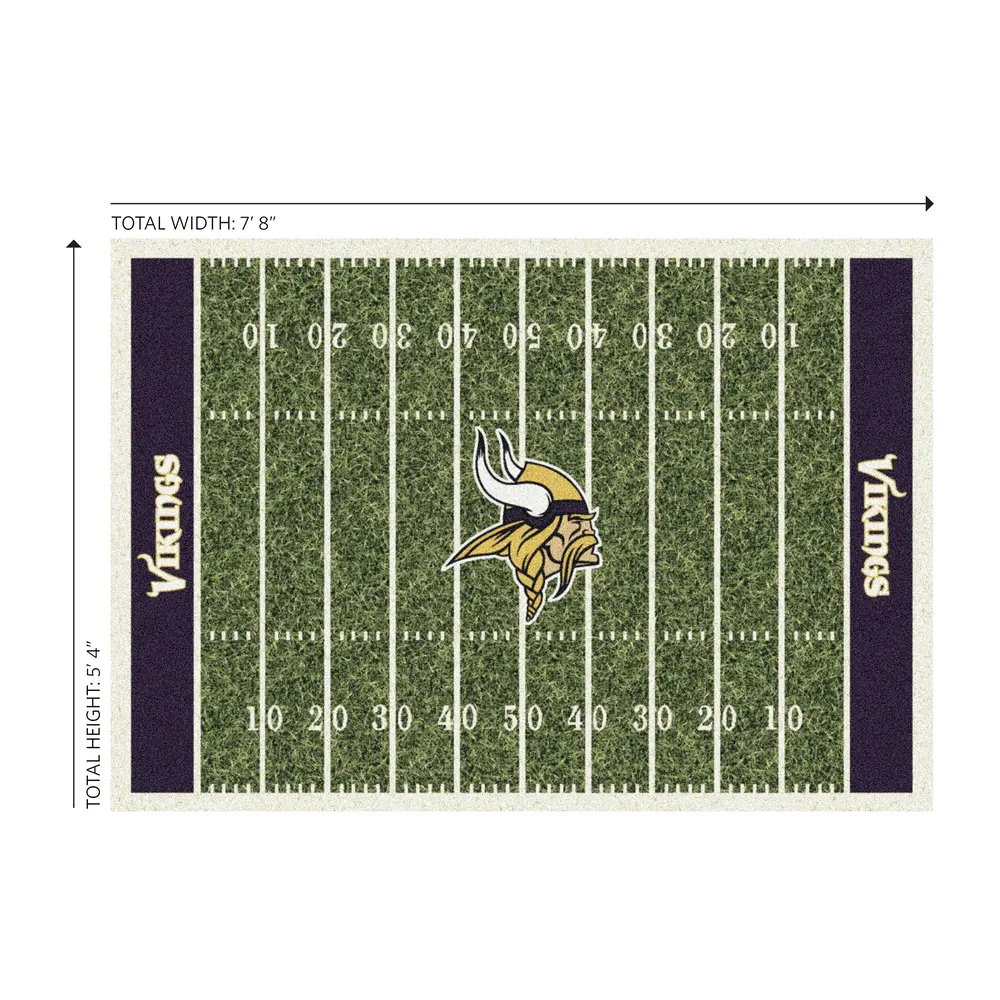 Minnesota Vikings 6x8 Homefield Rug
