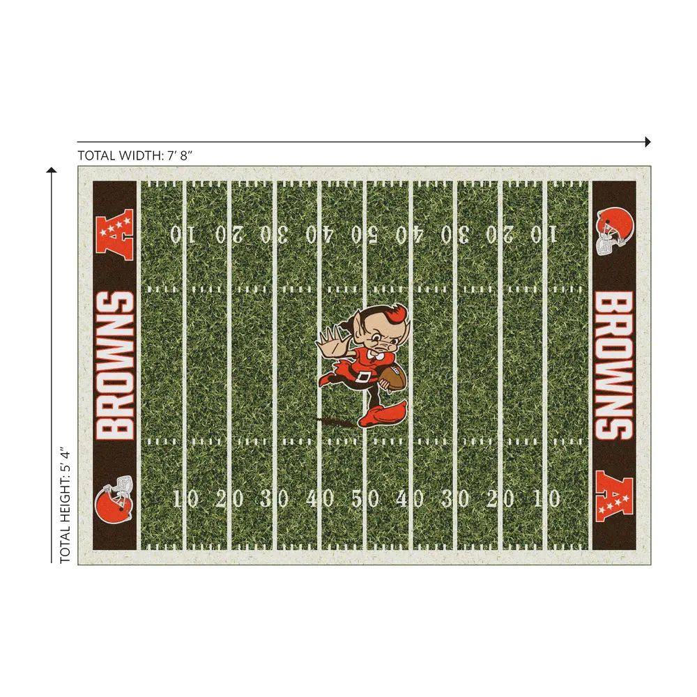 Cleveland Browns 6x8 Homefield Rug