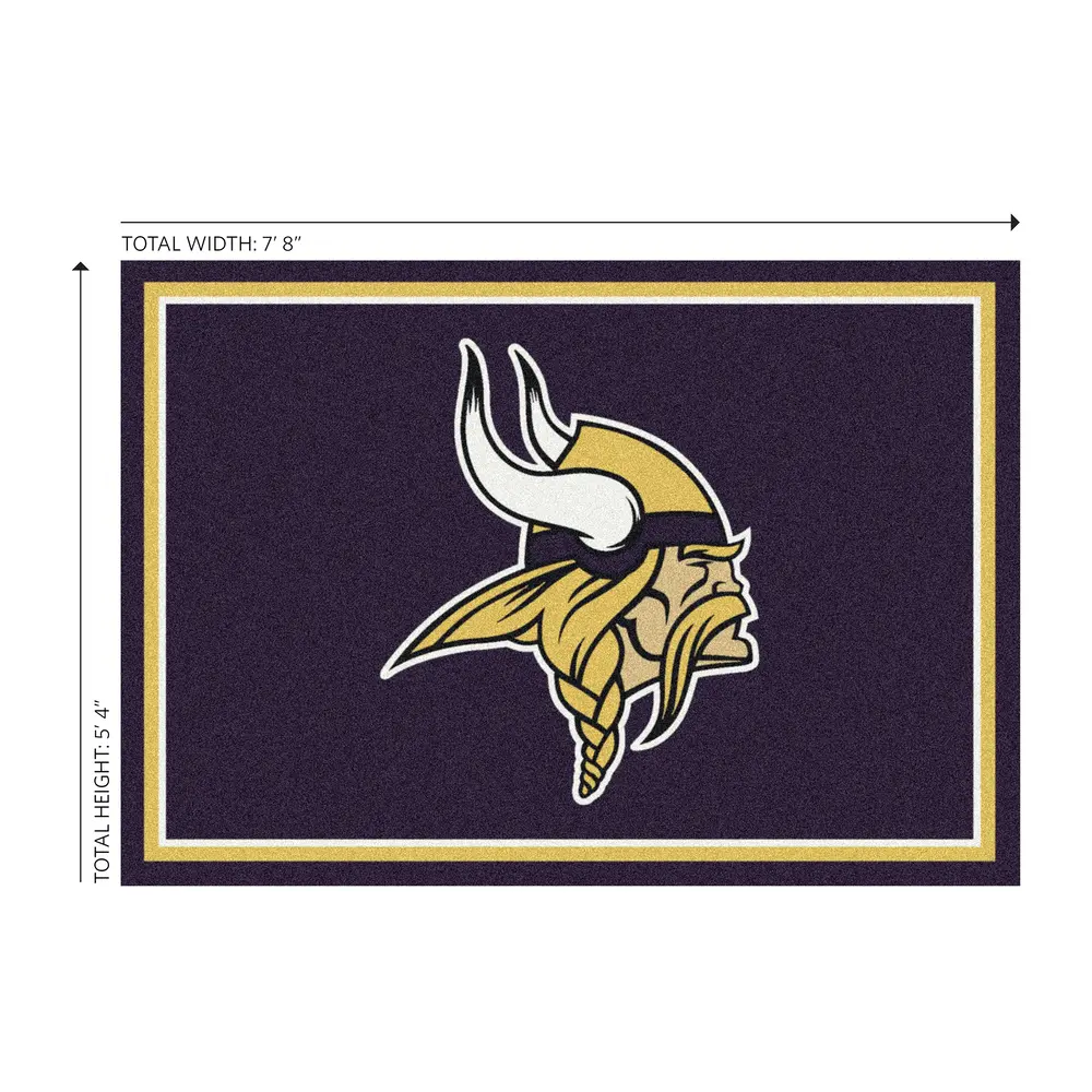 Minnesota Vikings 6x8 Spirit Rug