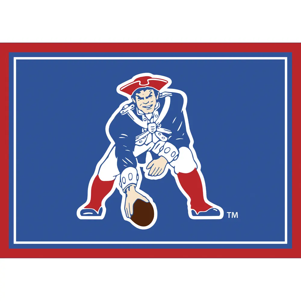 Vintage New England Patriots 6x8 Spirit Rug