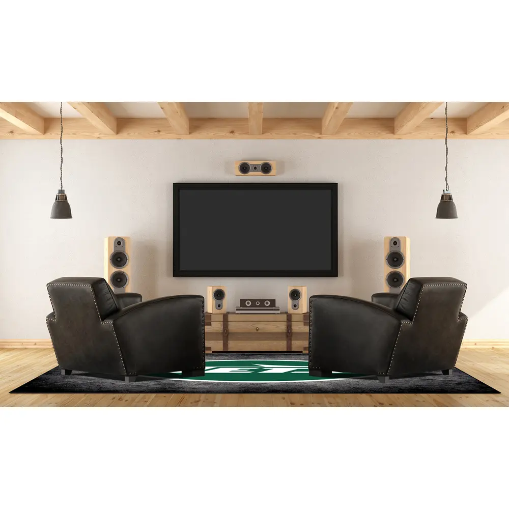 New York Jets 6x8 Distressed Rug