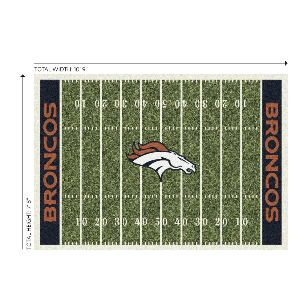 Denver Broncos 8x11 Homefield Rug