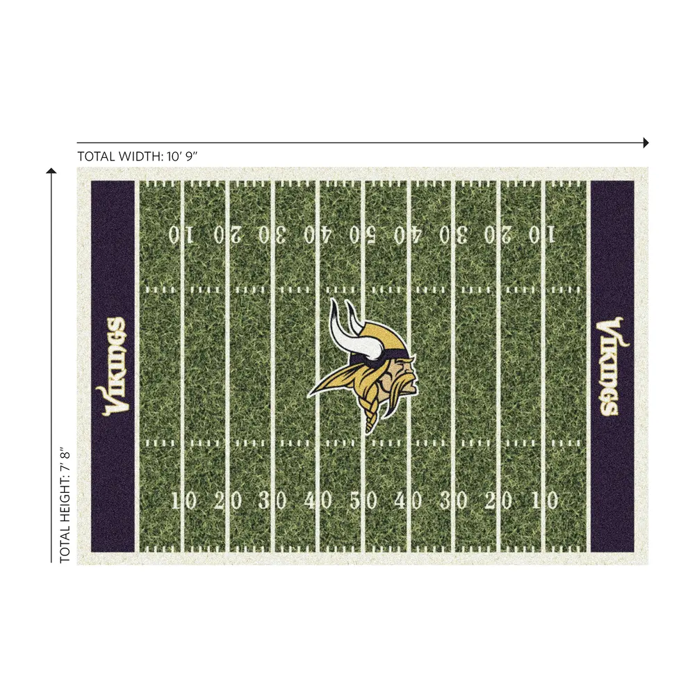Minnesota Vikings 8x11 Homefield Rug