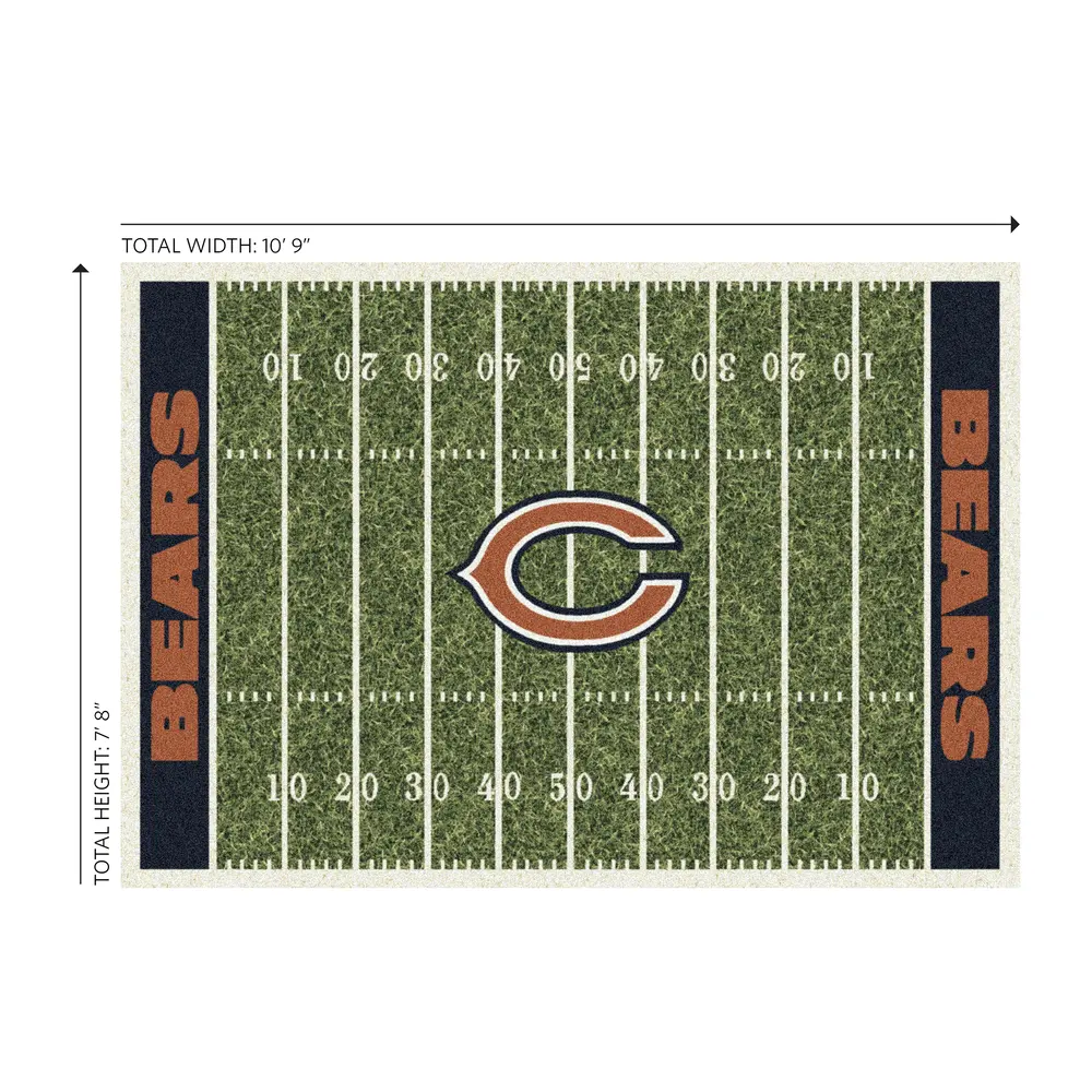 Chicago Bears 8x11 Homefield Rug