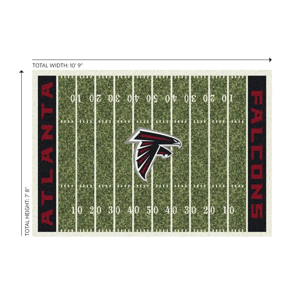 Atlanta Falcons 8x11 Homefield Rug