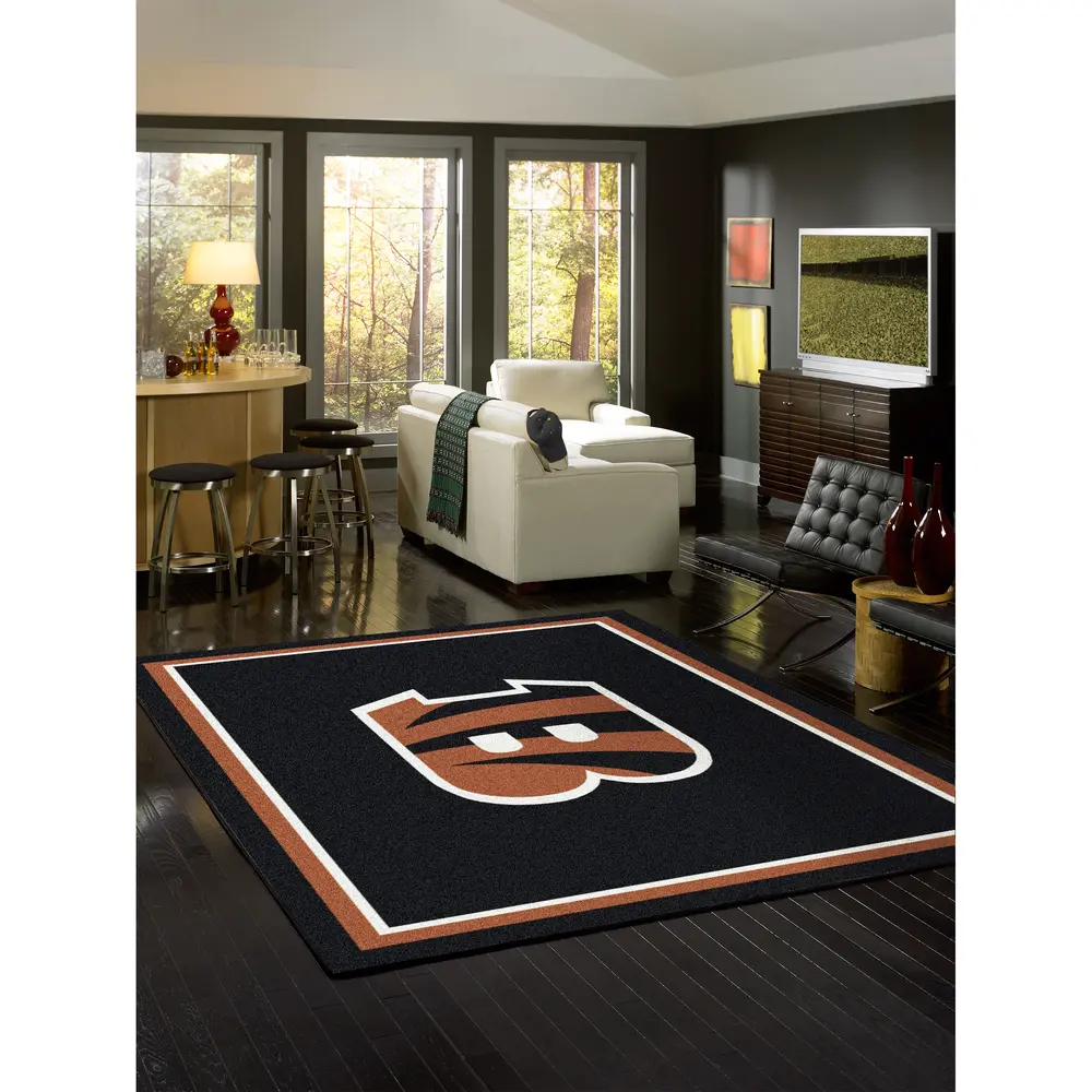 Cincinnati Bengals 8x11 Spirit Rug