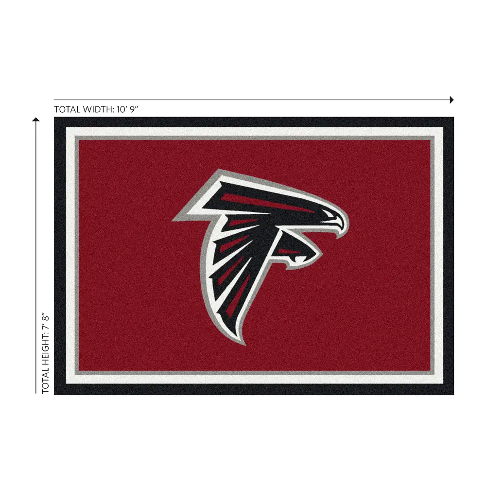 Atlanta Falcons 8x11 Spirit Rug