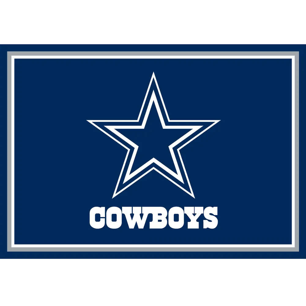 Dallas Cowboys 3x4  Area  Rug