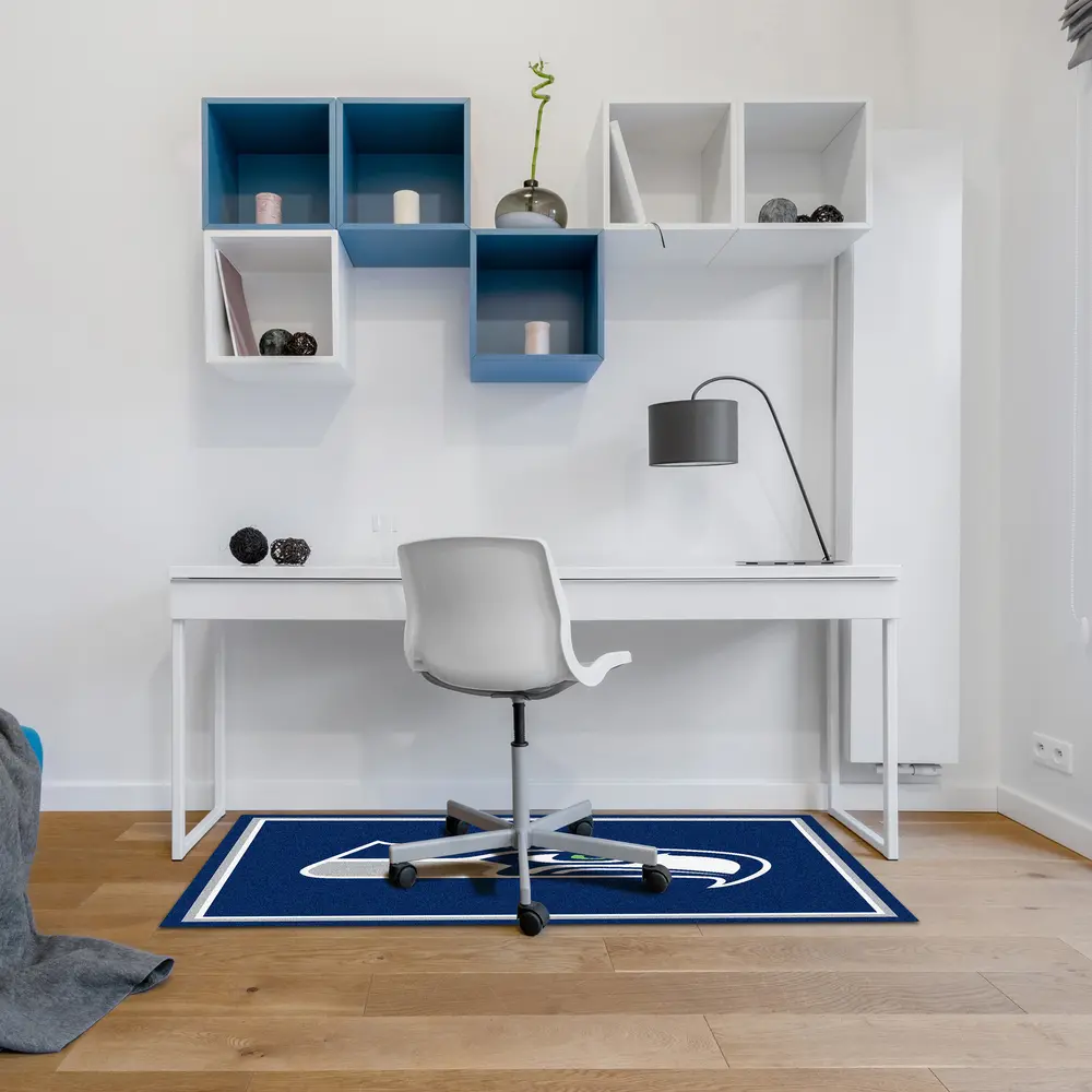 Seattle Seahawks 3x4  Area  Rug