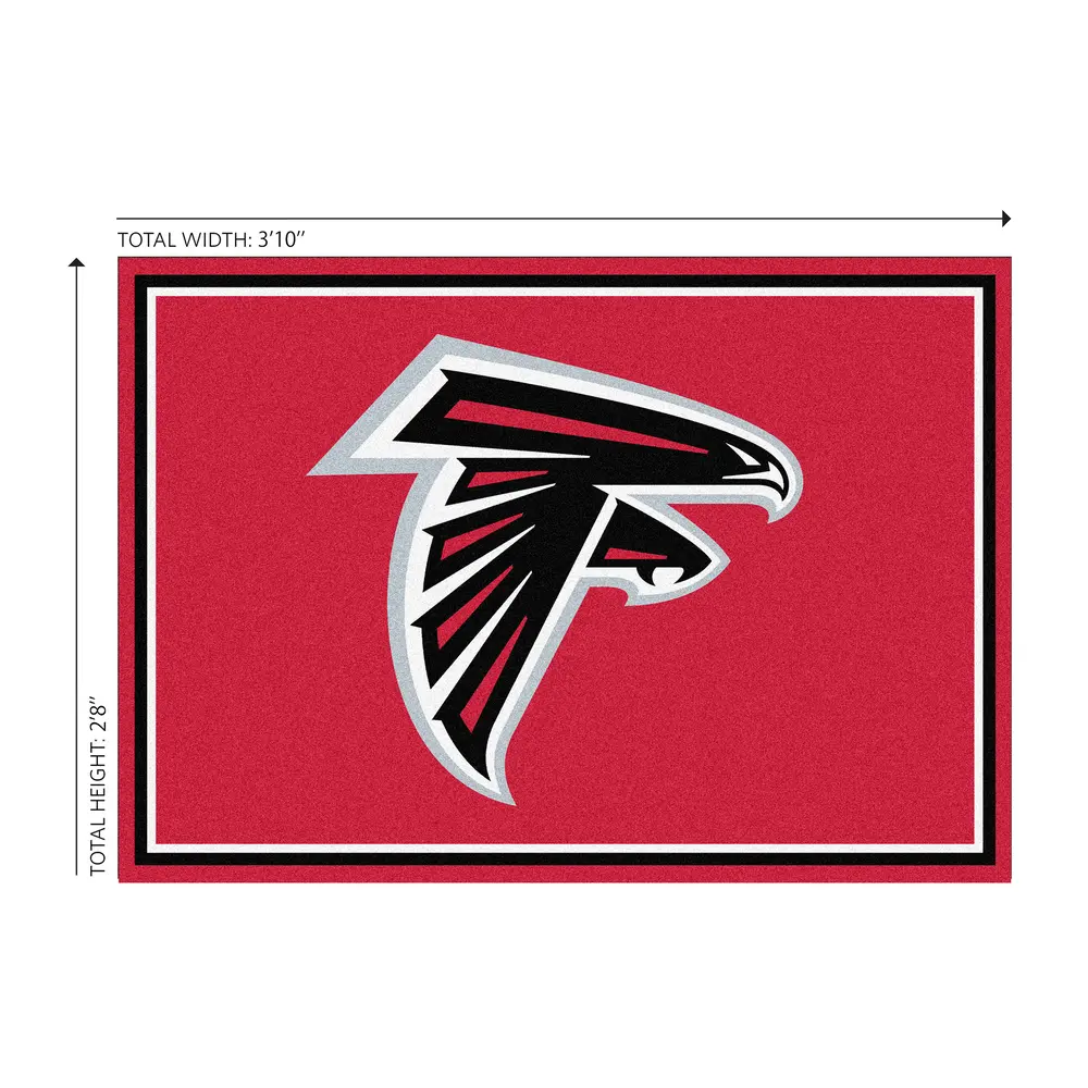Atlanta Falcons 3x4  Area  Rug