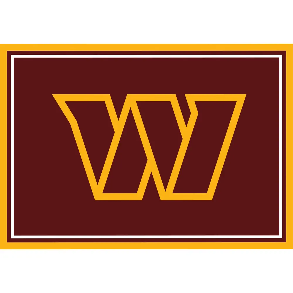 Washington Commanders 3x4  Area  Rug