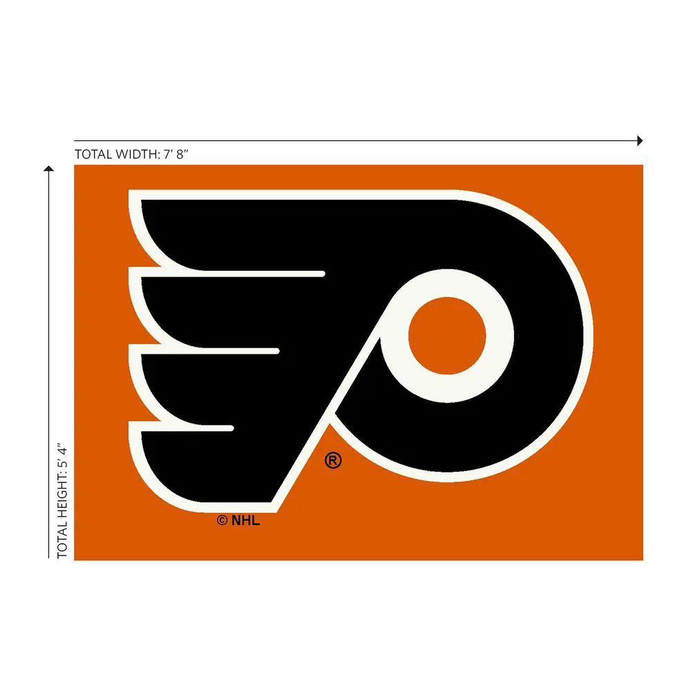 Philadelphia Flyers 6x8 Spirit Rug