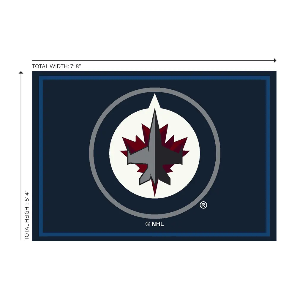 Winnipeg Jets 6x8 Spirit Rug