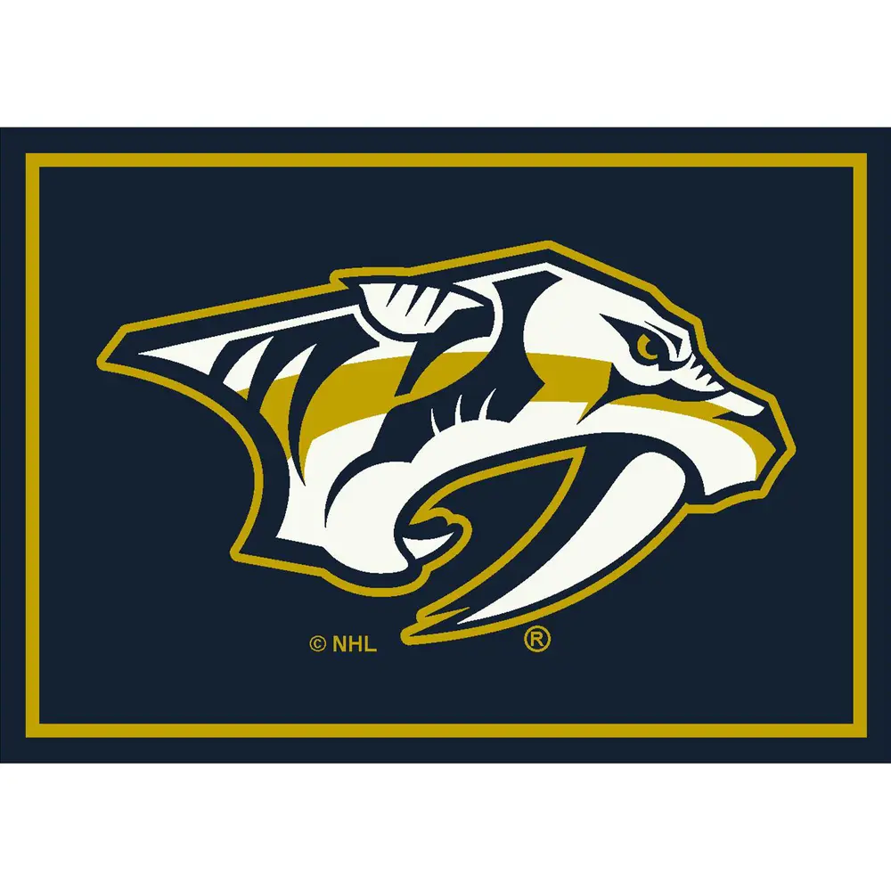 Nashville Predators 6x8 Spirit Rug