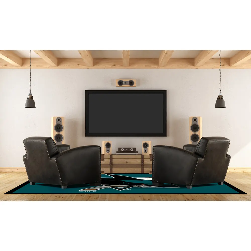San Jose Sharks 6x8 Spirit Rug