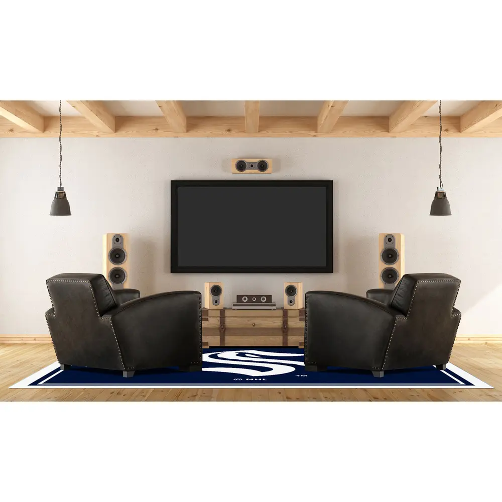 Seattle Kraken 6x8 Spirit Rug