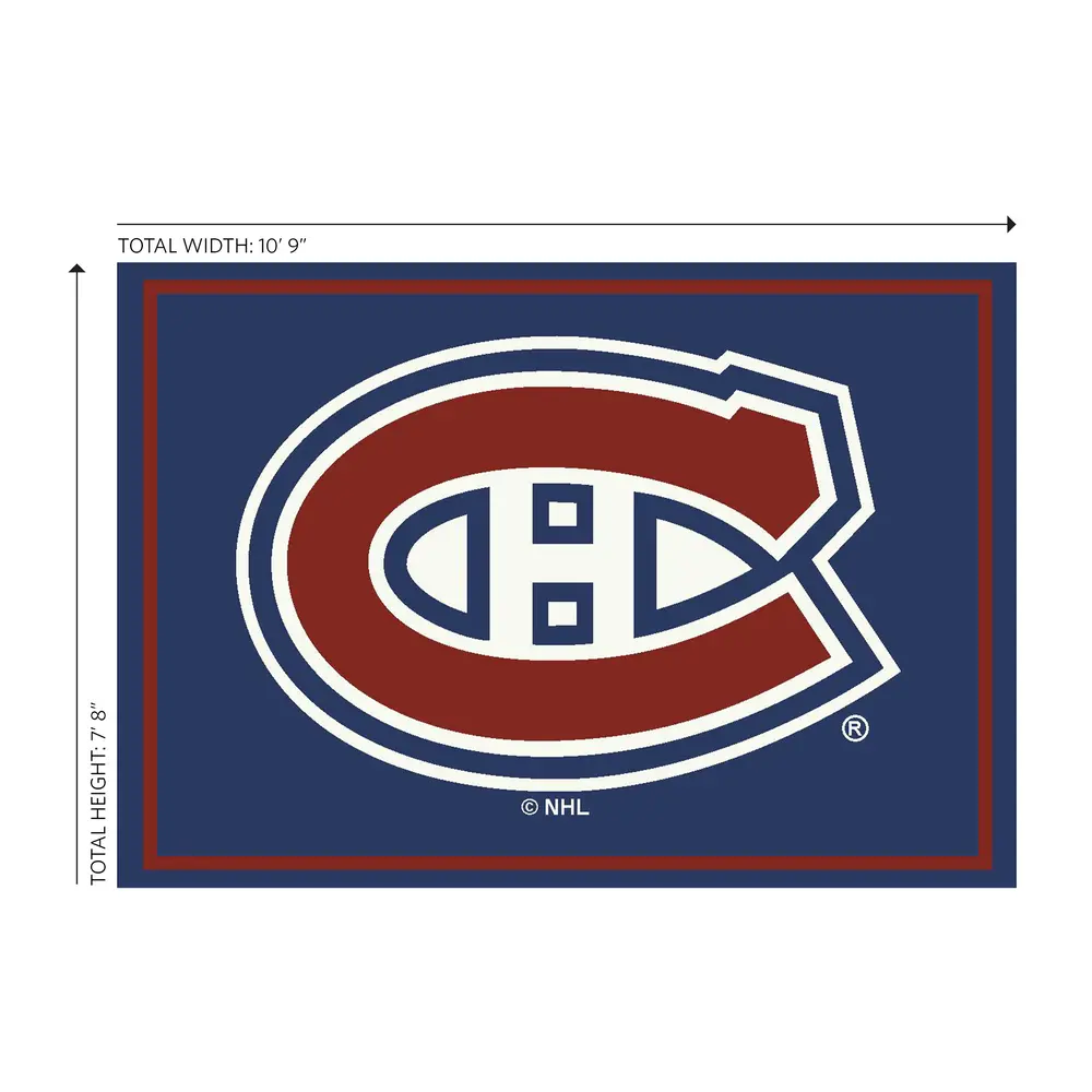 Montreal Canadiens 8x11 Spirit Rug