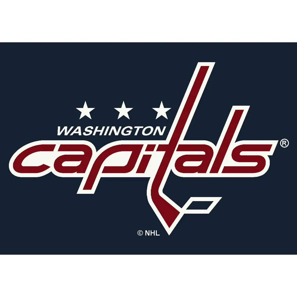 Washington Capitals 8x11 Spirit Rug