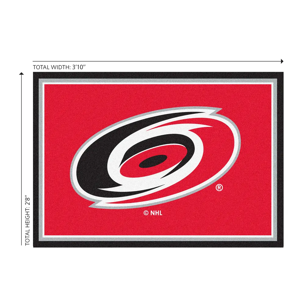 Carolina Hurricanes 3x4  Area  Rug