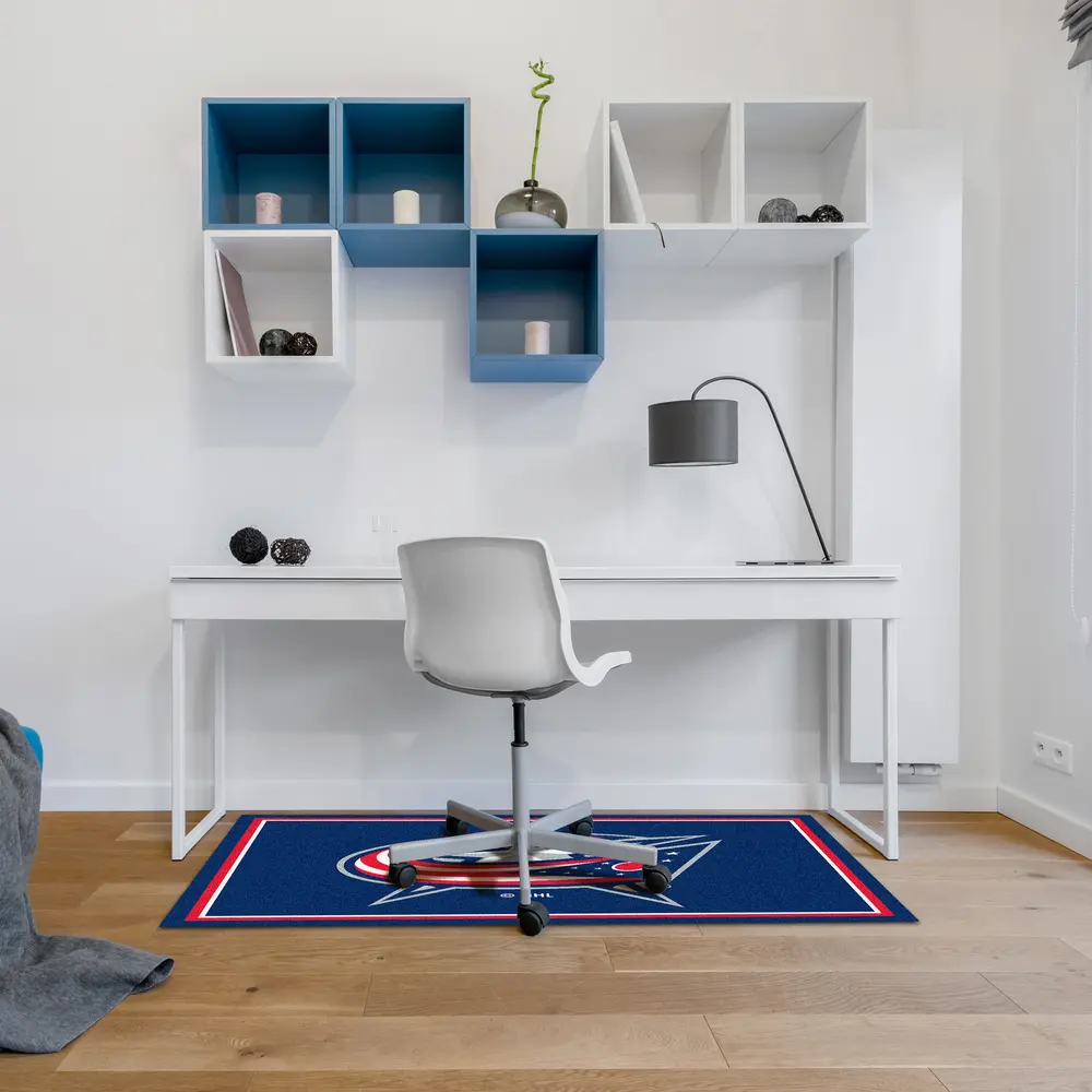 Columbus Blue Jackets 3x4  Area  Rug