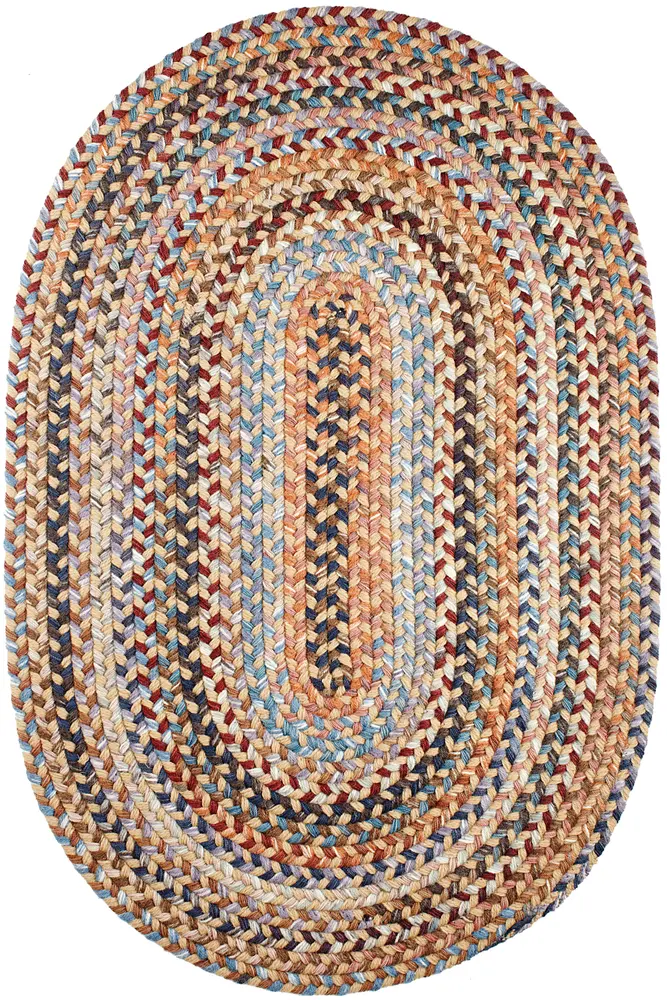 Astoria Braided Area Rugs Wheat Field